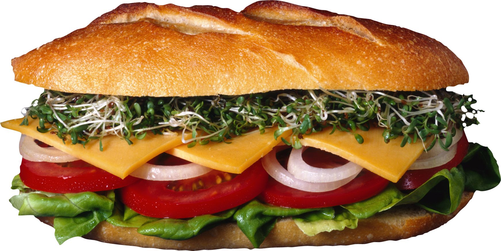 Hamburger, Burger Png Image - Сендвич В Пнг (1742x876), Png Download