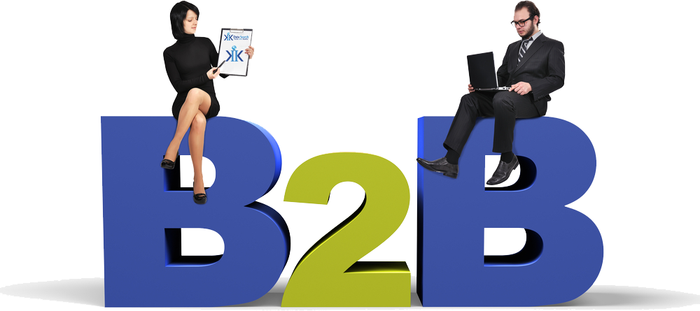 With Our B2b And B2c Email List Services Get A Vibrant - Business-to-business (1000x445), Png Download