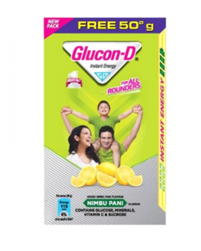 Glucon-d Nimbu Pani Energy Drink (500x500), Png Download