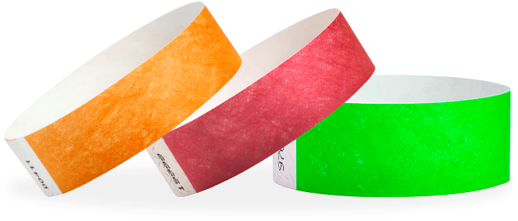 Tyvek Wristbands - Paper Wristbands - Tyvek Wristbands (810x460), Png Download