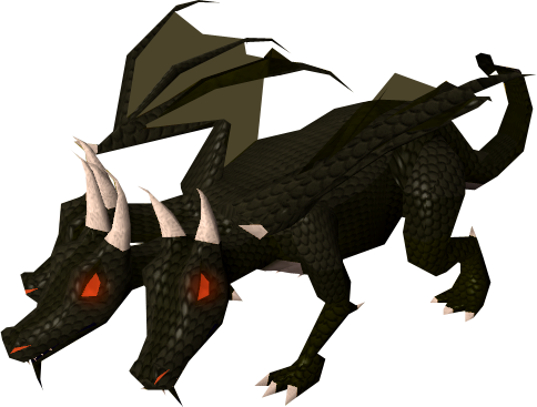 Reference Art-> Http - Runescape King Black Dragon (484x367), Png Download