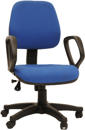 Low Back Revolving Chair - Computer Chair Price In Kerala (440x620), Png Download