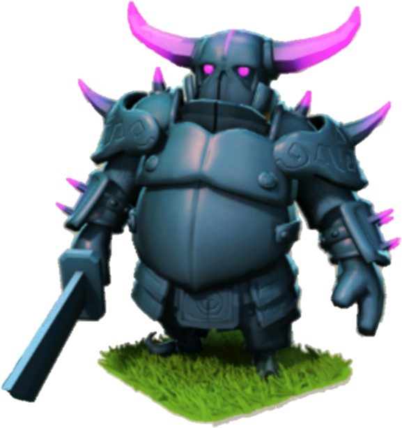 Here We Have The Pekka De Clash Of Clans, Such Creatures - Peca De Clash Of Clans (635x642), Png Download