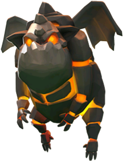 Lava Hound Do Clash Of Clans (400x520), Png Download