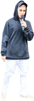 Free Png Justin Bieber Singing Png Images Transparent - Justin Bieber (850x469), Png Download