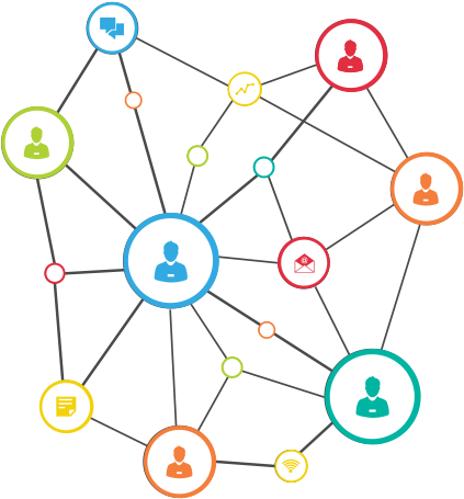 Internally, Social Networking Will Change The Way You - Blockchain (450x482), Png Download