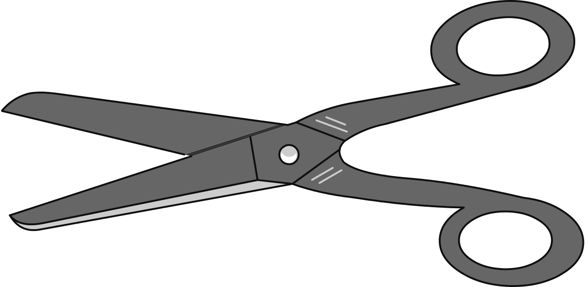 Architetto Scissors Forbici Clipart By Anonymous - Scissors Clip Art (1200x590), Png Download