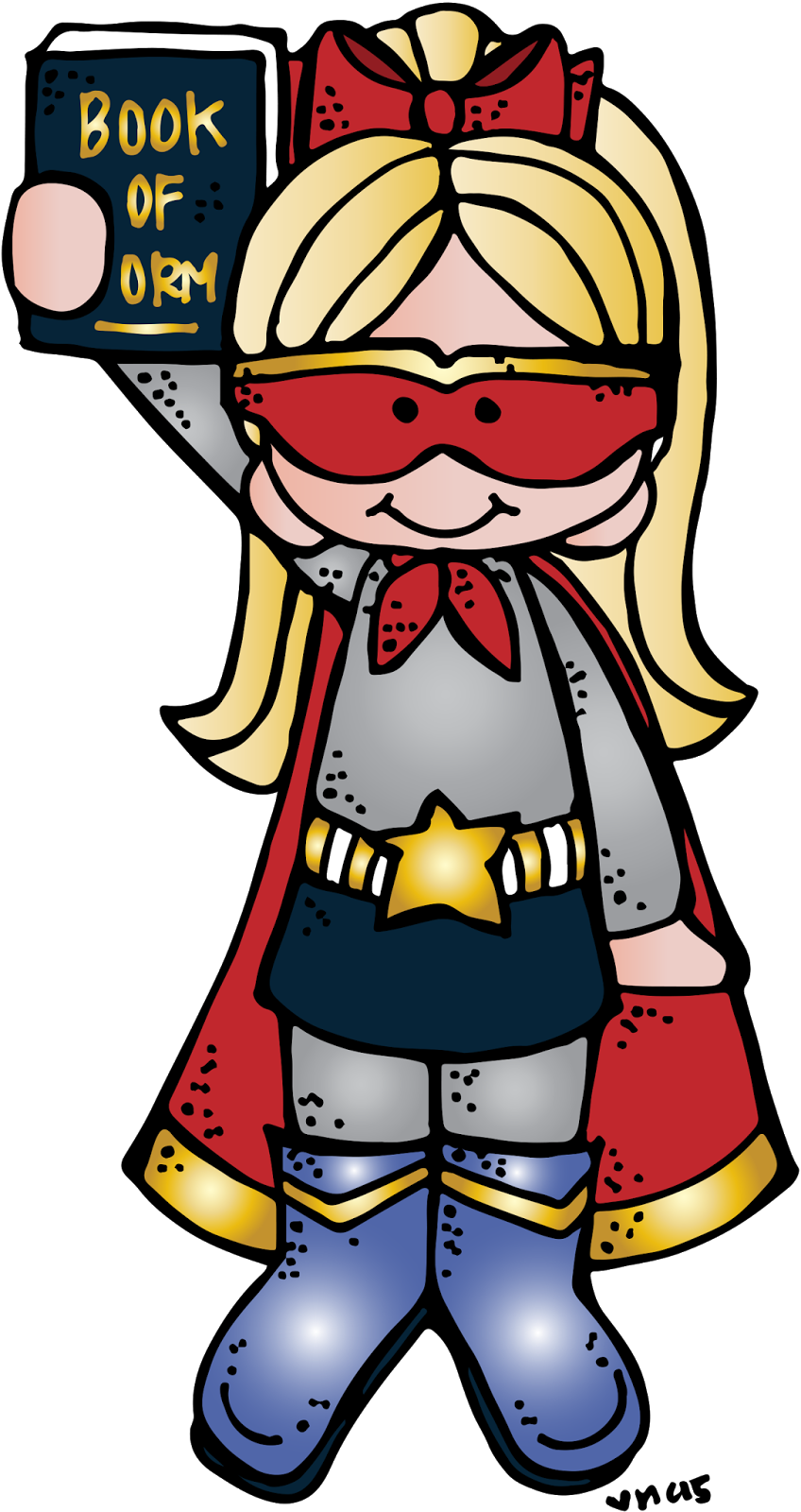 Scissor Clipart Melonheadz - Melonheadz Superhero (848x1600), Png Download