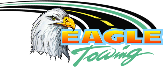 Eagle Towing - Logo (573x246), Png Download