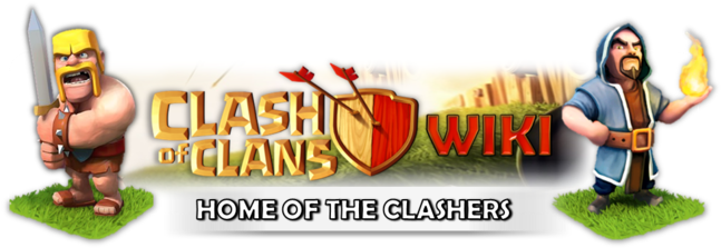 Türkçe Clash Of Clans Wiki'ye Hoşgeldiniz - Personajes De Clash Of Clan (650x236), Png Download