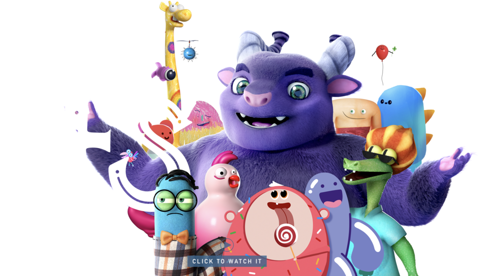 Introducing The Imaginary Friend Society Short Film (1000x563), Png Download