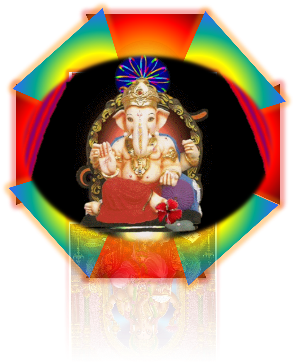 Shri Ganesh Kavacha श्रीगणेश कवच - Clip Art (1021x1282), Png Download
