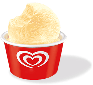 Feast And Vanilla - Kwality Walls Vanilla Cup (376x336), Png Download