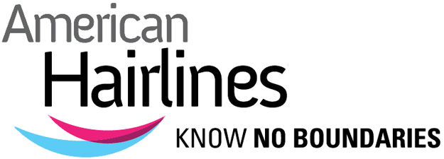 American Hairlines (650x224), Png Download