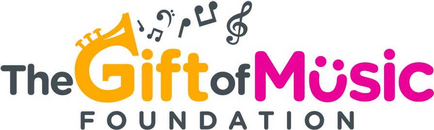 The Gift Of Music Foundation - Gift Of Music (900x279), Png Download