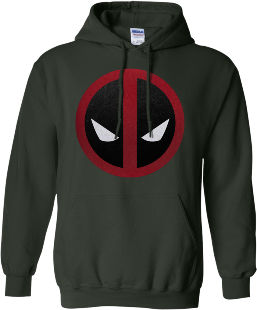 Deadpool Logo Leather Movie T Shirt & Hoodie - Deadpool Fuck You Love You (1024x1024), Png Download