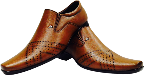 Black - Gents Shoes (570x508), Png Download