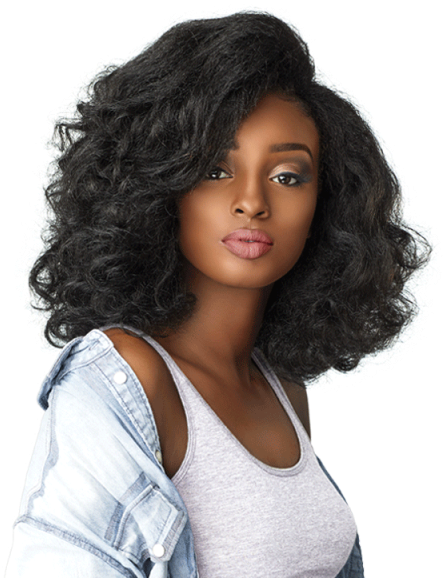Bosslady 01 - Sensationnel Instant Weave Curls Kinks & Co Synthetic (480x600), Png Download