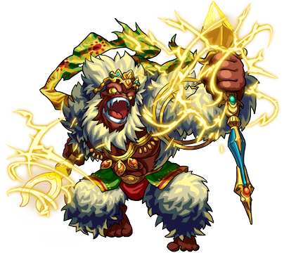 Hanuman The Swift - Hanuman Monster (404x360), Png Download