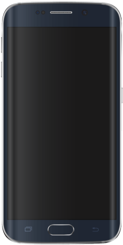 Wholesale Used Samsung Galaxy S6 Edge Blue Front Phone - Mobile Phone (480x480), Png Download