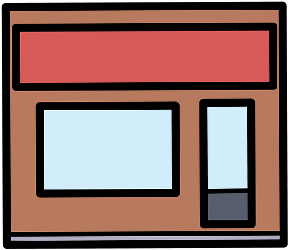 Shopping Shop E - Clipart Toko (720x720), Png Download