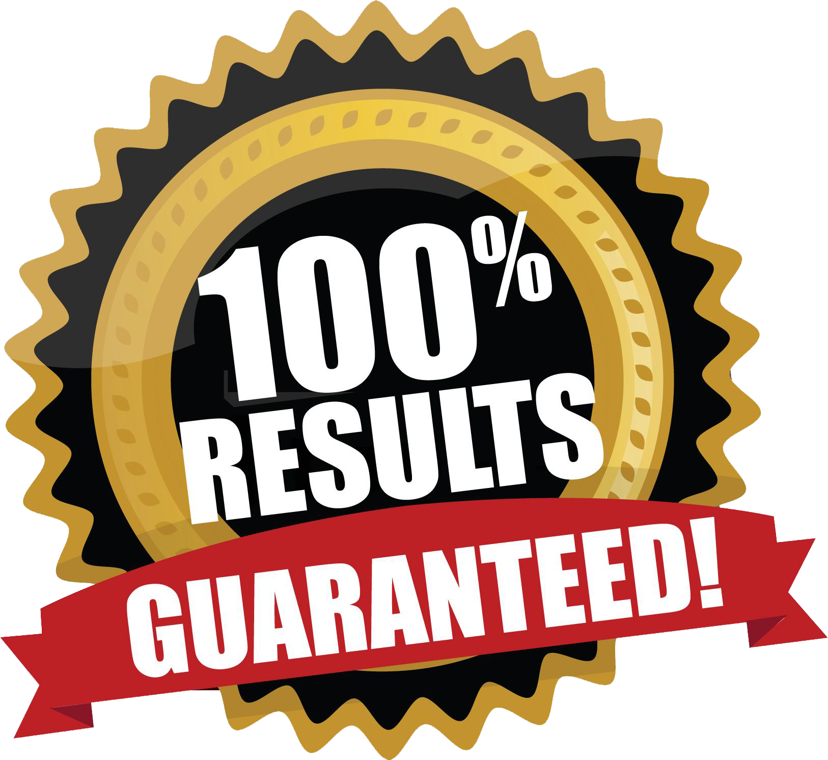 How Do We Guarantee Our Results - 100 Result Guaranteed (1626x1492), Png Download