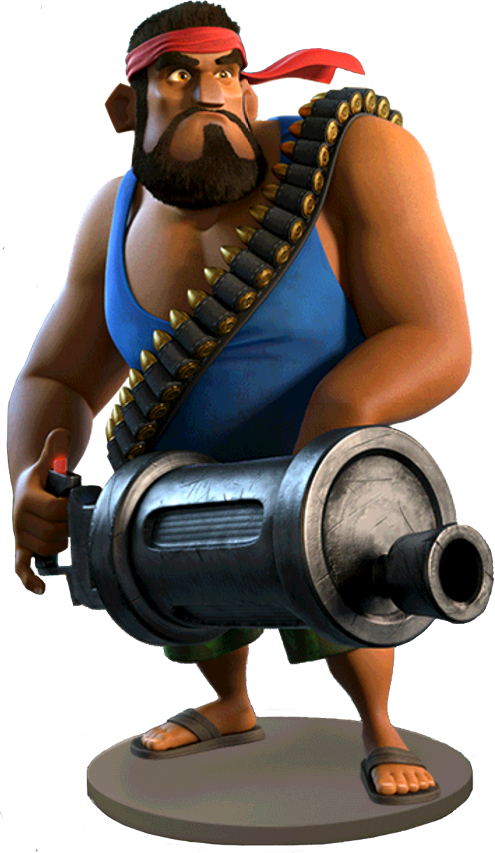 Heavyd - Boom Beach Png (709x1221), Png Download