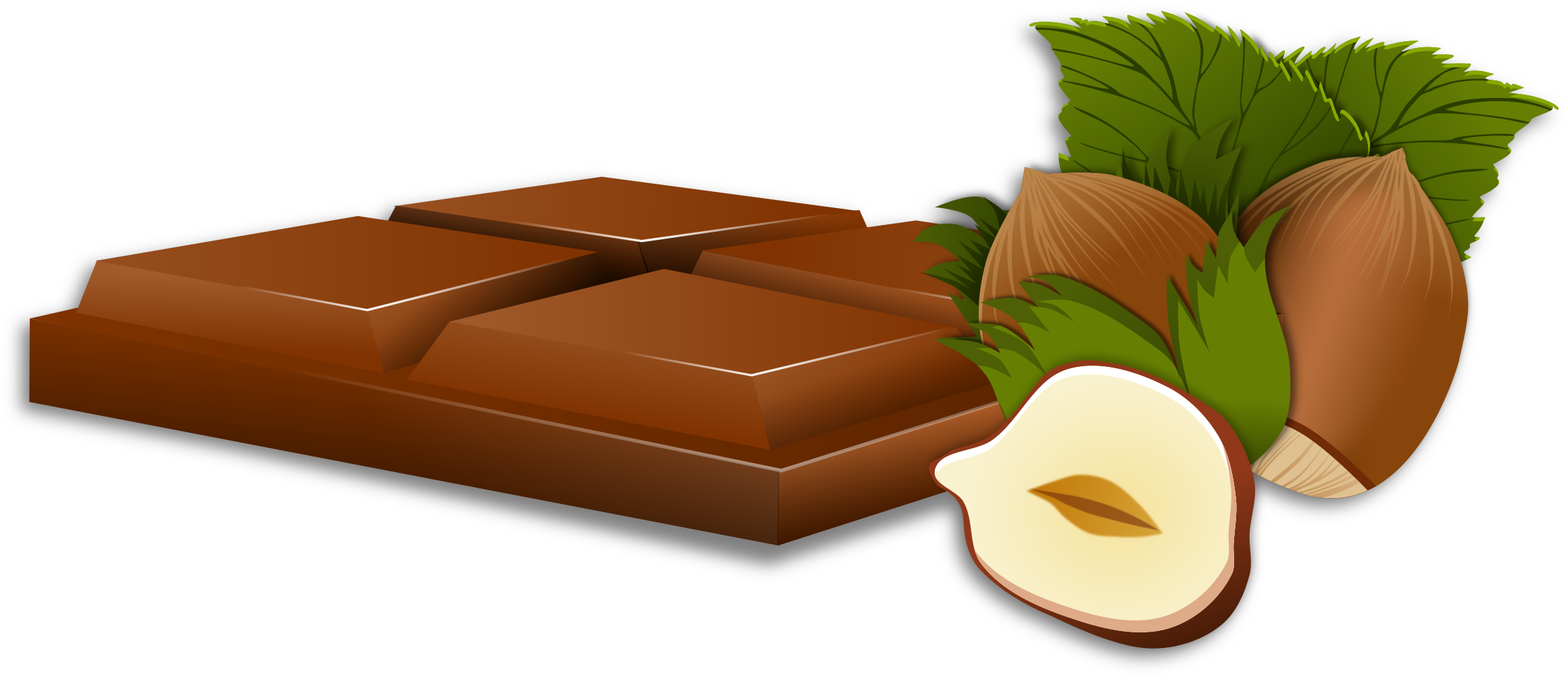 Choclate Png (2400x1109), Png Download