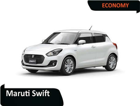 Rent A Car And Car Hire Services In Kolhapur Mumbai - Maruti Swift (500x388), Png Download