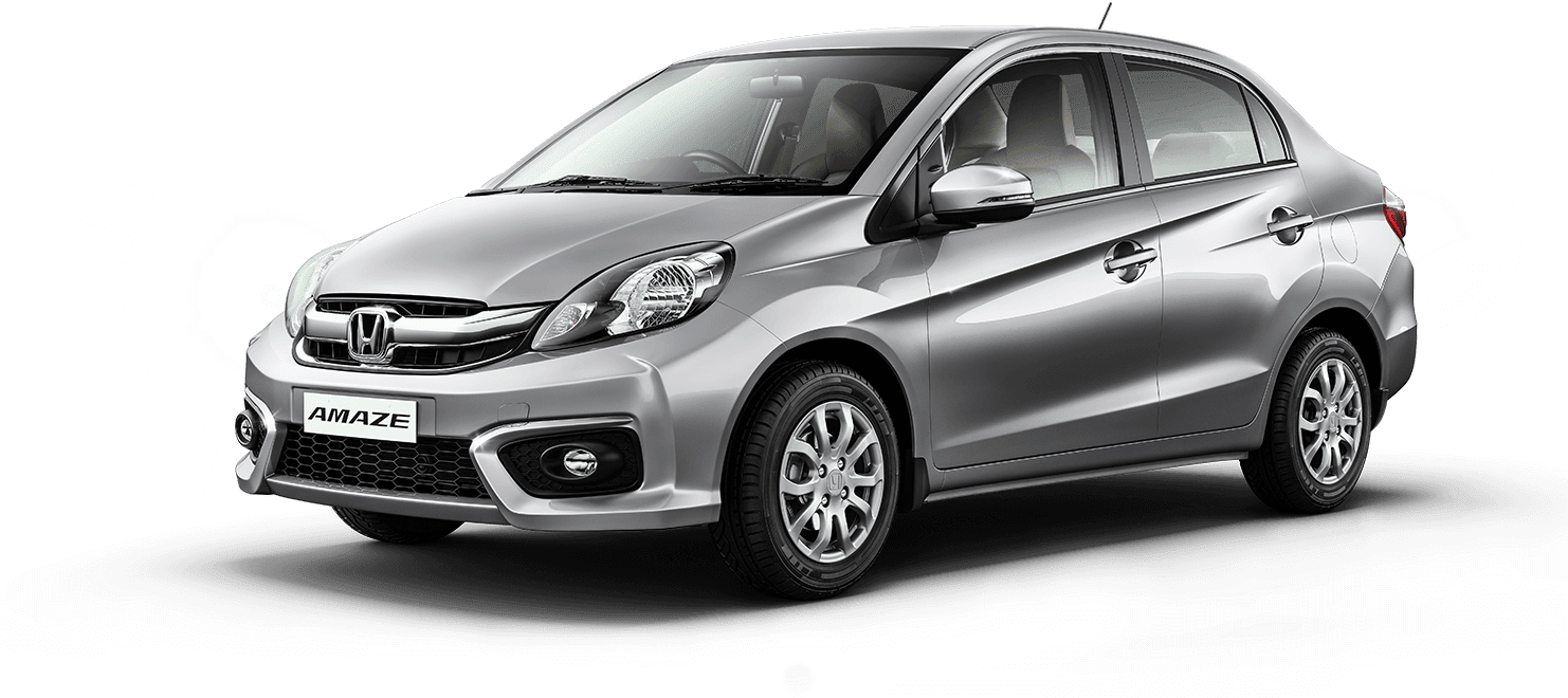 Suzuki Swift Dzire Hyundai Xcent, Tata Zest And The - Honda Amaze Silver Colours (1595x669), Png Download