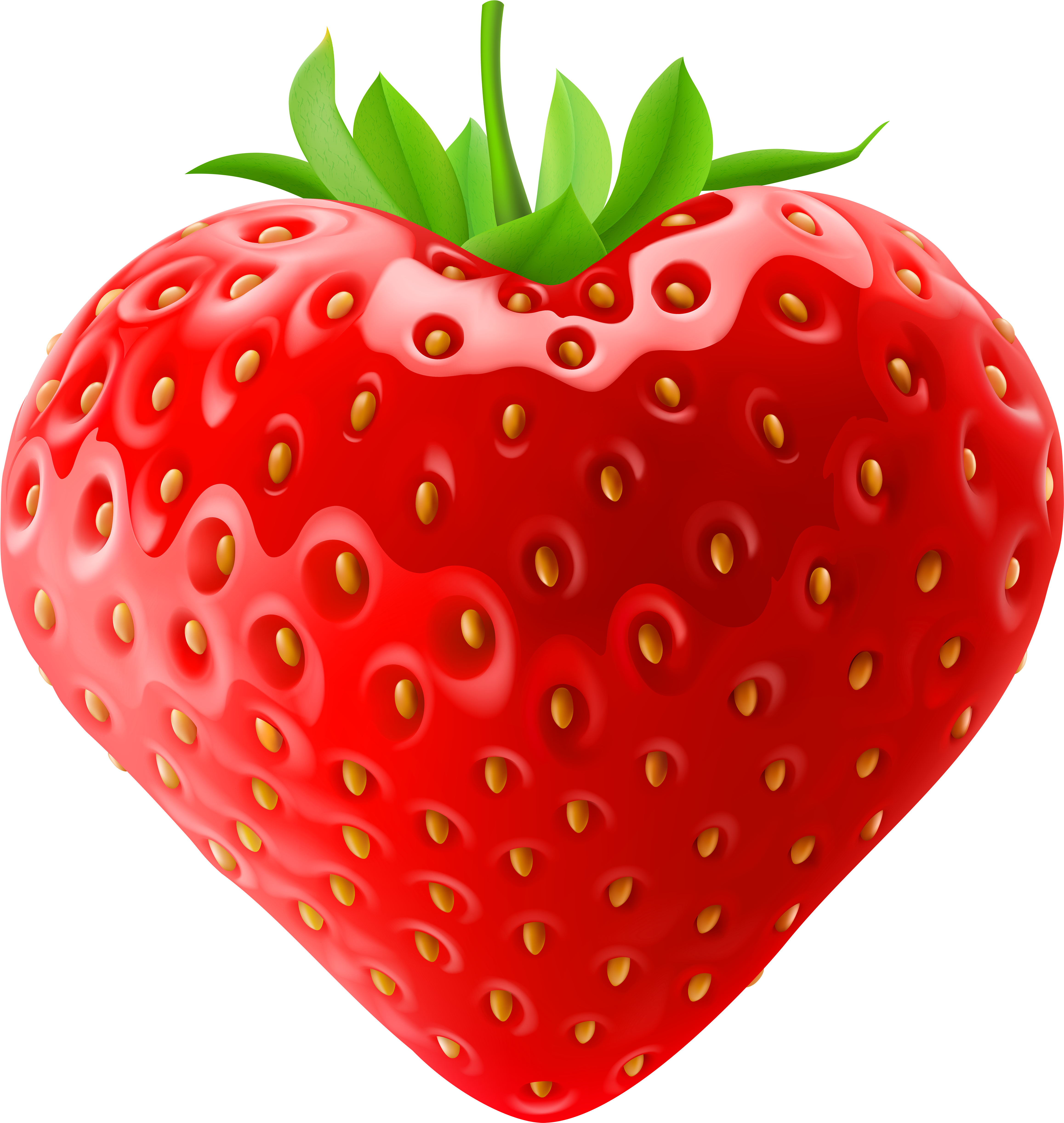 Strawberry Fruit Clip Art (4774x5000), Png Download