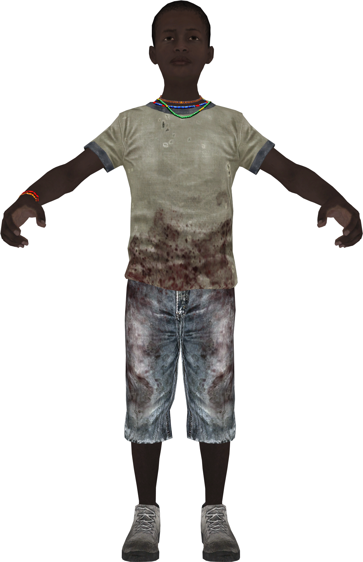 Civilian Haiti Boy Model Boii - Call Of Duty: Modern Warfare 2 (1315x1980), Png Download