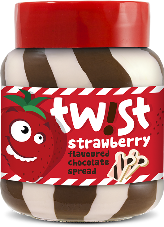 Twist Strawberry - Twist Chocolate Spread (700x840), Png Download