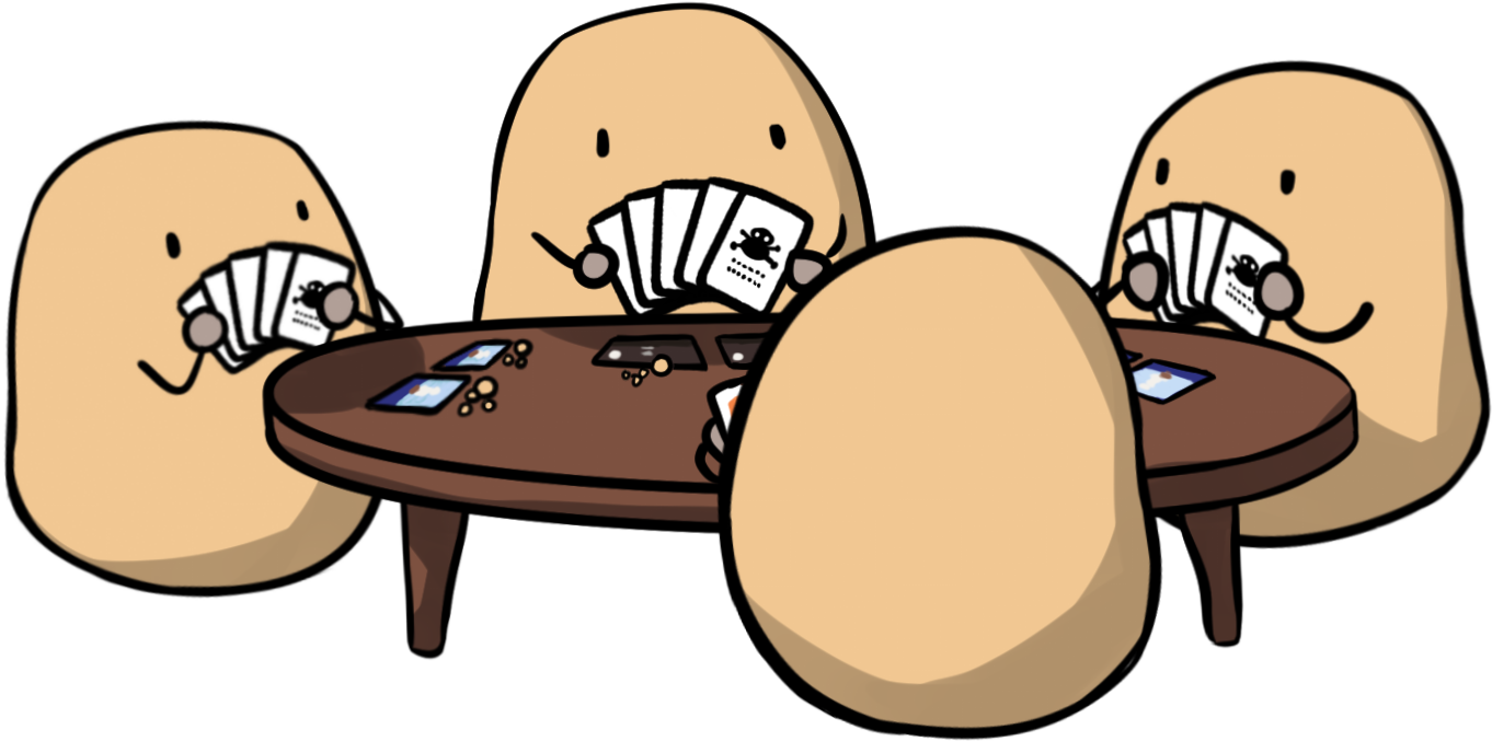 Potato Clipart Power - Game (1417x754), Png Download