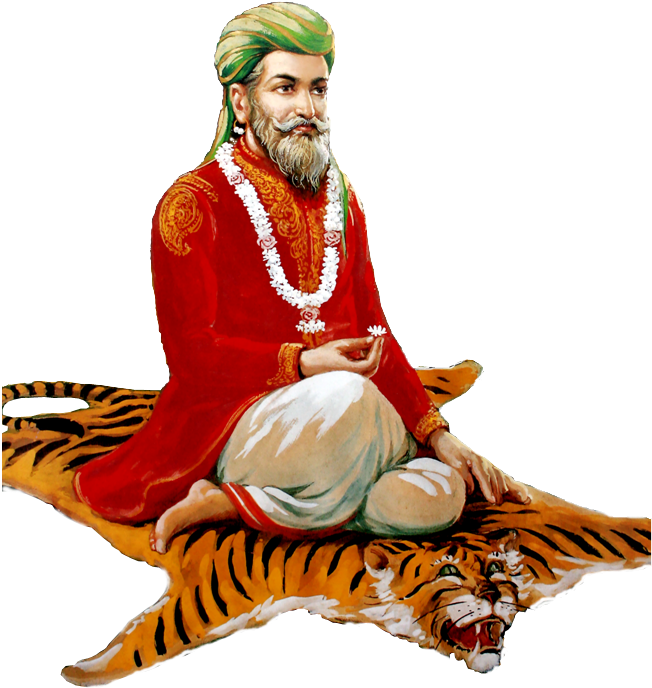 Shri Manik Prabhu Maharaj - Manik Nagar Manik Prabhu Bidar (651x751), Png Download