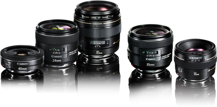 The Prime Lens Offers The Ultimate In Image Quality - Canon Prime Lenses (700x377), Png Download