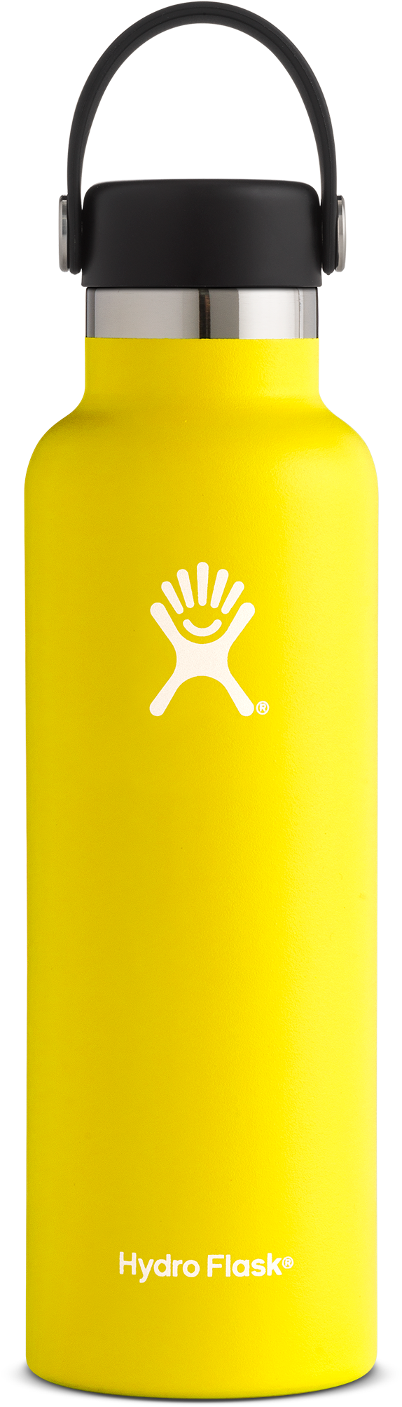 Lemon - Hydro Flask 21oz Standard Mouth Insulated Bottle (755x2143), Png Download