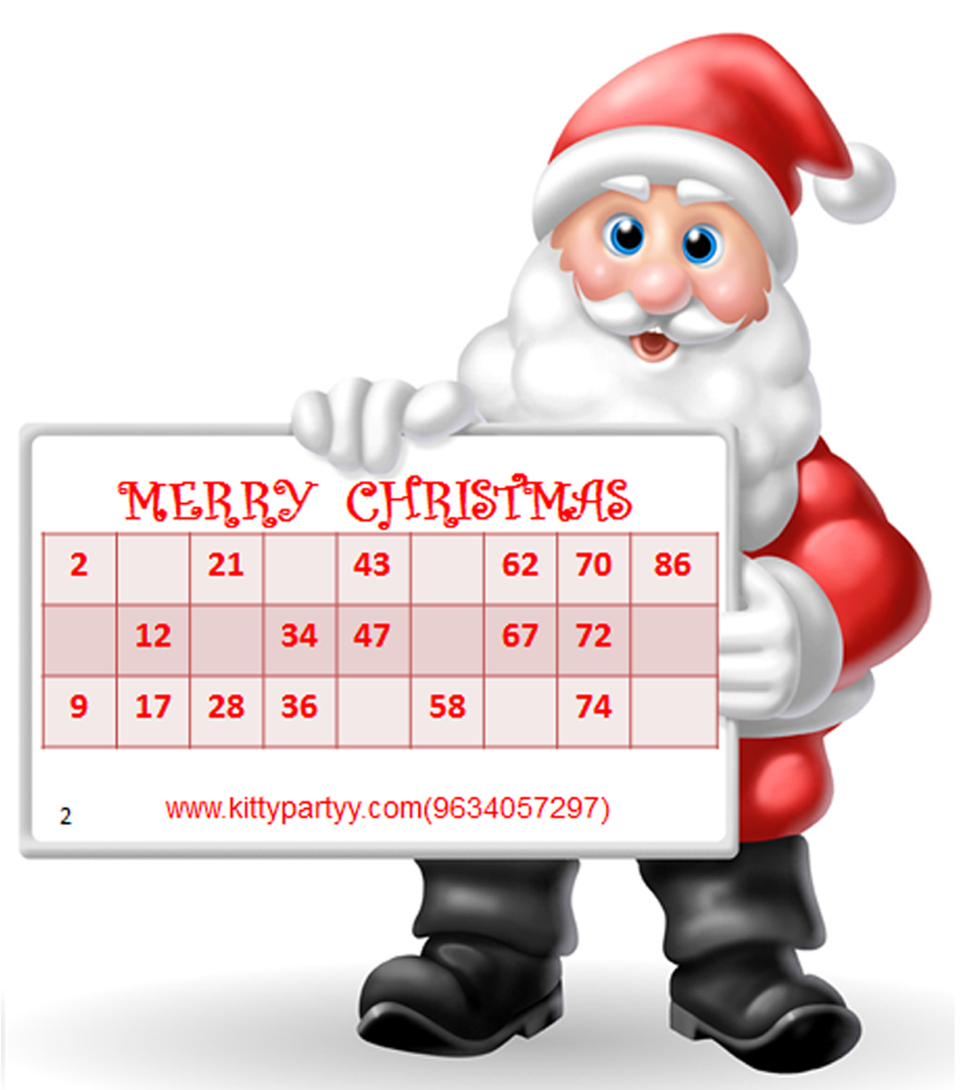 Kitty Partyy Multicolor Christmas Theme Santa Clause - Quotes Christmas Santa Claus (1080x1920), Png Download