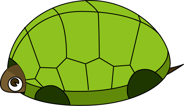 Tortoise Clipart - Clipart Best - Turtle (597x343), Png Download