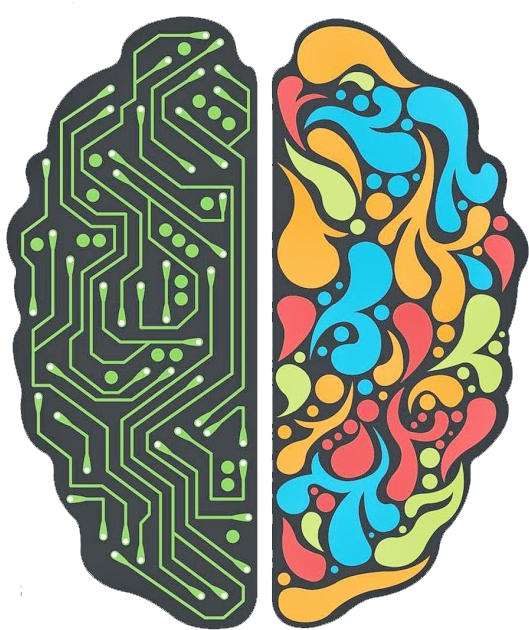Use Both Sides Of Your Brain - Brain Technology Png (557x664), Png Download