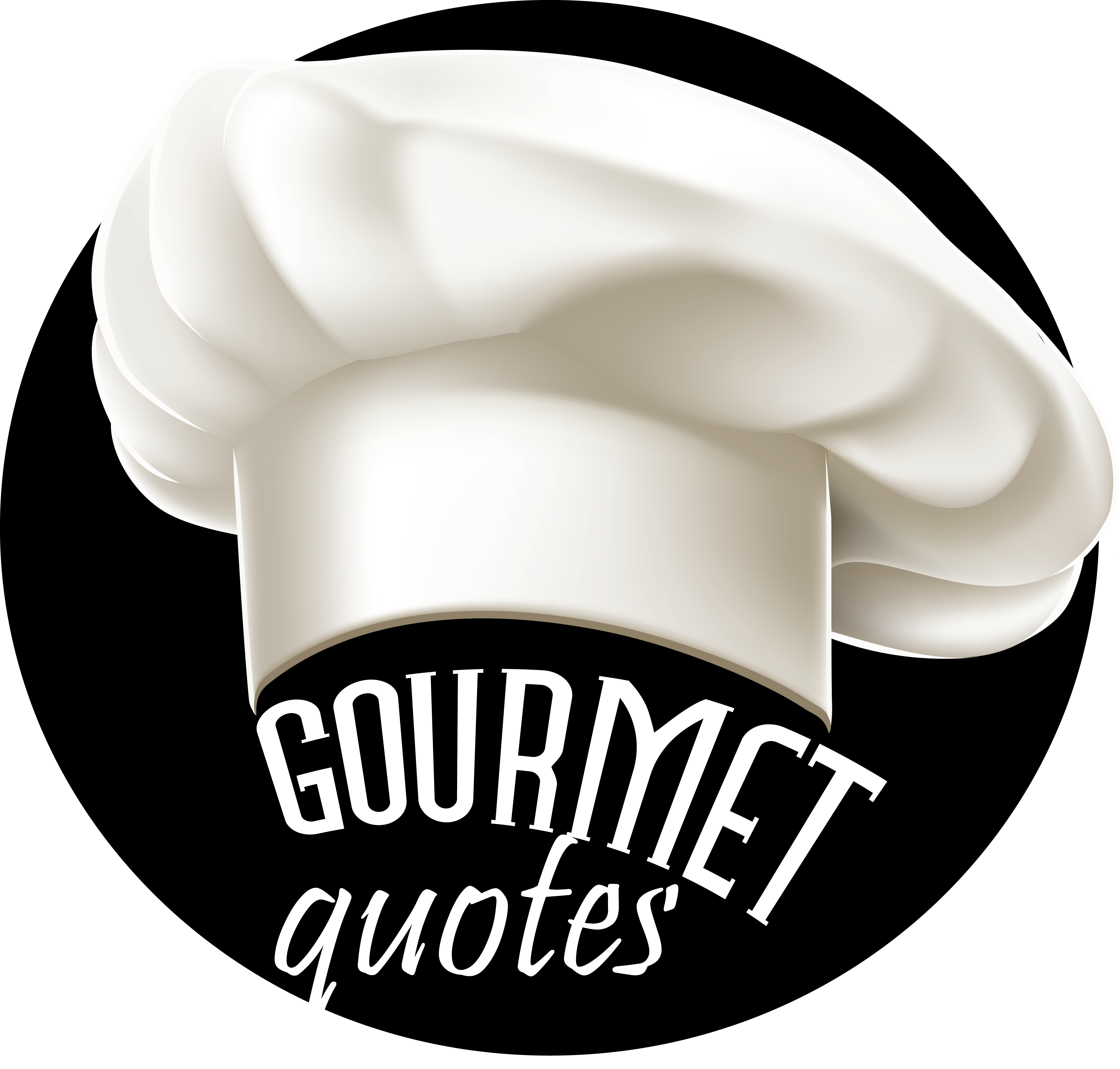 Gourmet And Foodie Quotes (4692x4477), Png Download