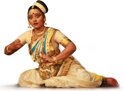 Pallavi Krishnan Mohiniyattam Dancer (428x314), Png Download