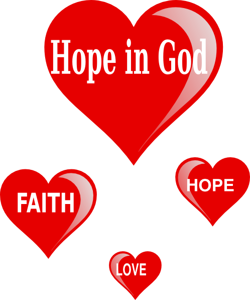 How To Set Use Hope In God Clipart - Love Of God Clip Art (498x597), Png Download