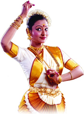 Mohiniattam By Pallavi Krishnan - Mohiniyattam Png (410x470), Png Download