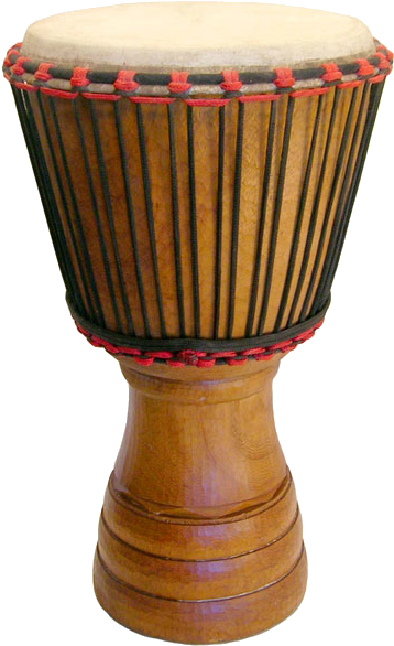 Paragon Heartwood Ivory Coast Djembe - Djembe Drum (400x600), Png Download