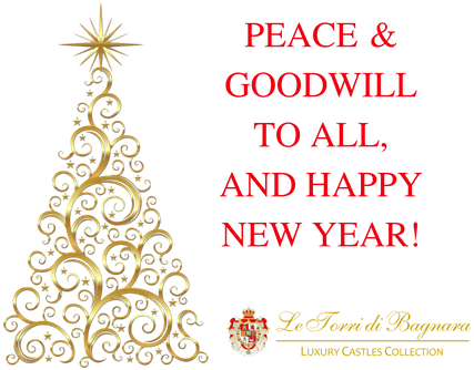 New Year, New Offers - Gold Christmas Tree Graphic (492x341), Png Download