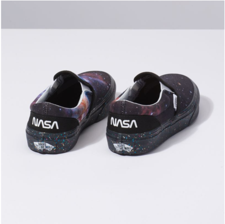 Kids Vans X Space Voyager Classic Slip-on Shoes - Kids Vans X Space Voyager Classic Slip-on (799x453), Png Download
