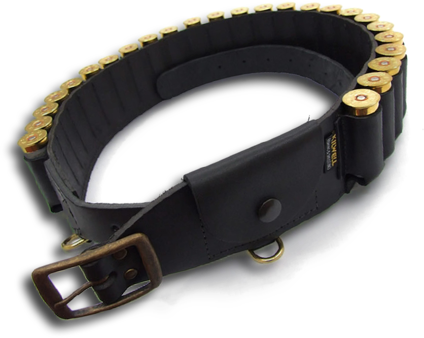 Kilwell 12ga Leather Cartridge Belt - Kilwell 12g Shells All Leather Cartridge Belt (966x1200), Png Download