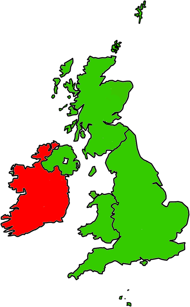 Bithumbmap Roi - Westeros As The Uk (663x1069), Png Download