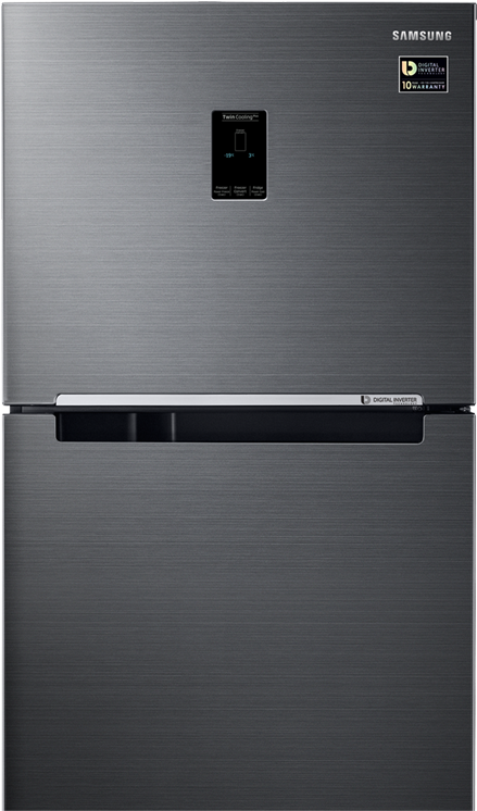 Samsung Refrigerators - Samsung 394 L Frost Free Double Door Refrigerator (720x752), Png Download